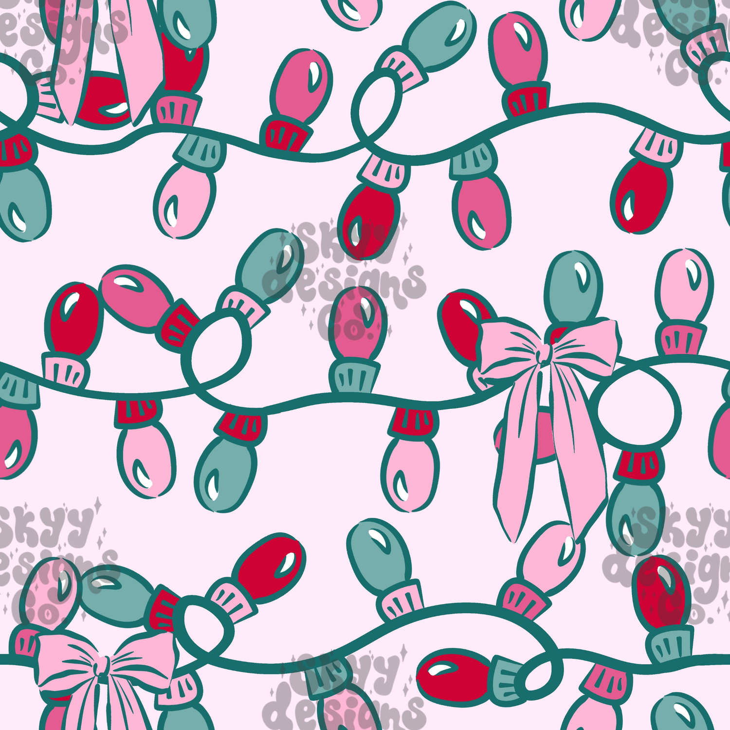 Preppy Christmas Lights