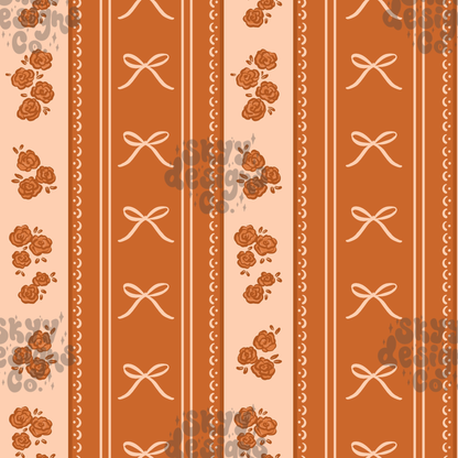 Neutral Fall Lace Stripe