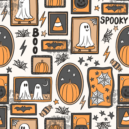 Boys Halloween frames