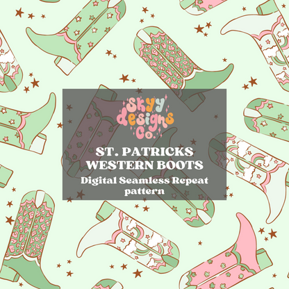 Western St. Patrick's Pattern