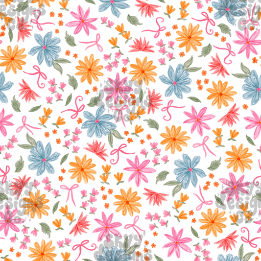 Bright Dainty Spring Floral