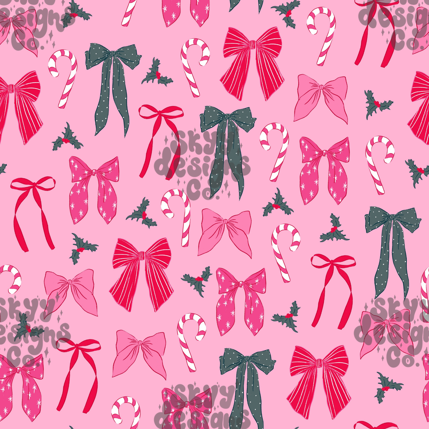 Preppy Christmas Bows