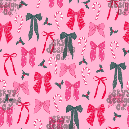 Preppy Christmas Bows