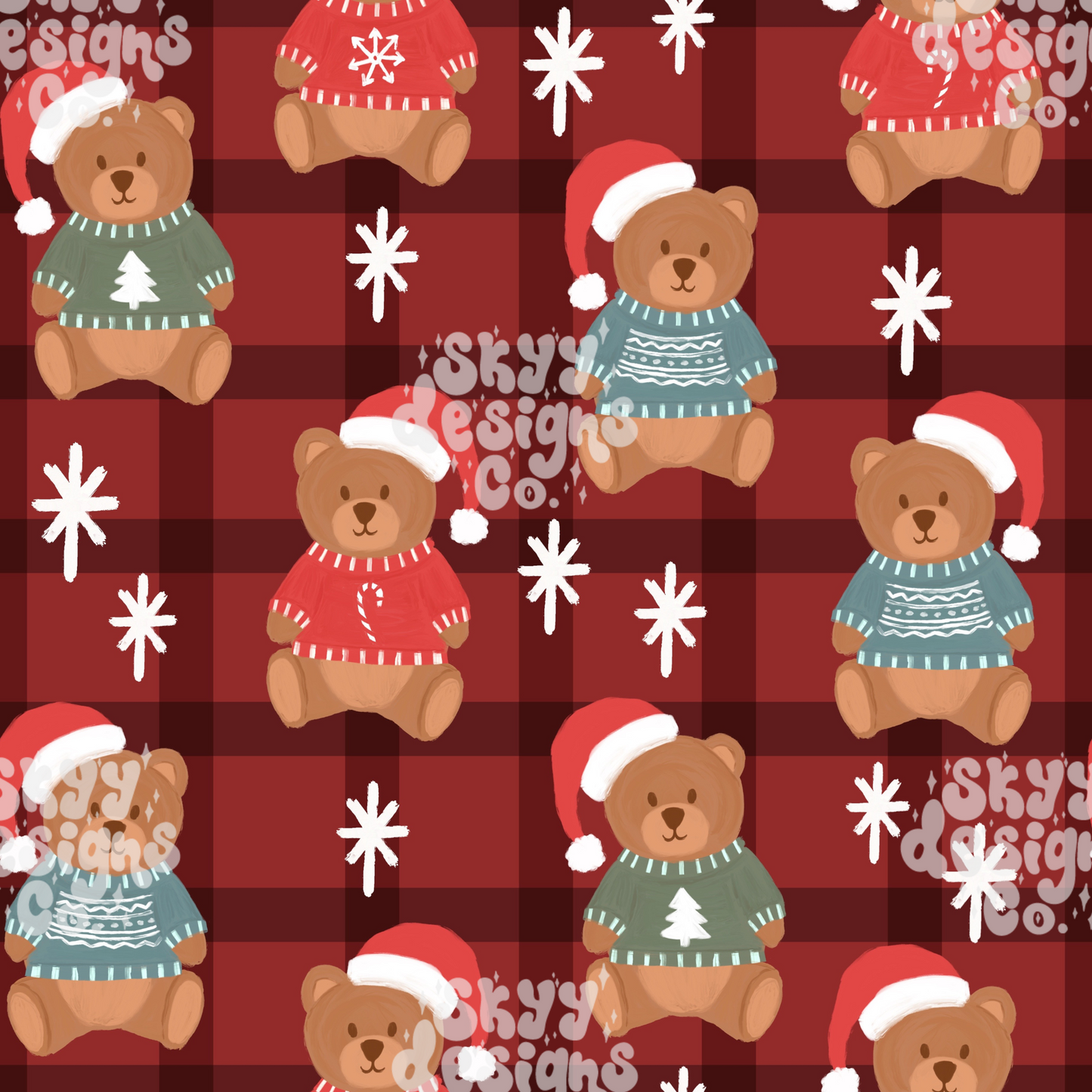 Winter Sweater Bears