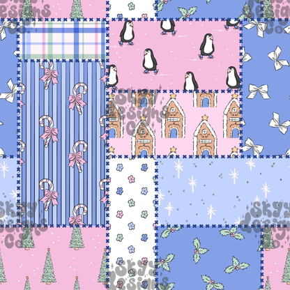Pastel Winter Patchwork