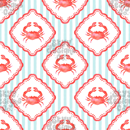 Scalloped Summer Crab Patchwork