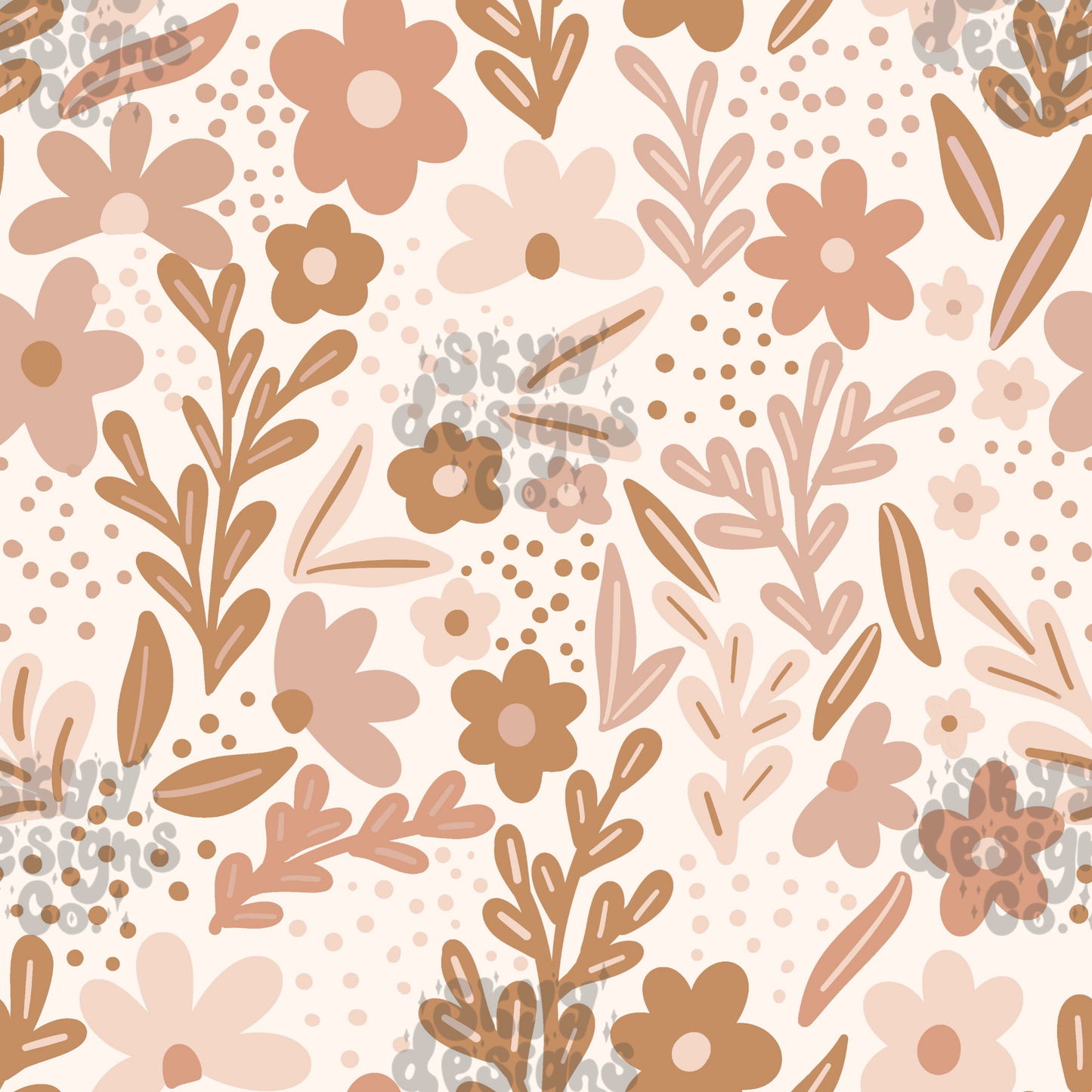 Neutral Summer Floral