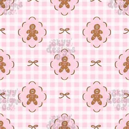 Gingham Gingerbread Patchwork
