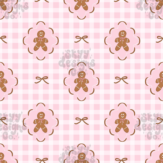 Gingham Gingerbread Patchwork