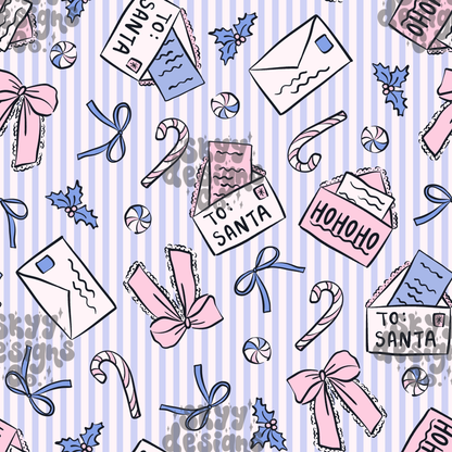 Pastel Christmas Letters