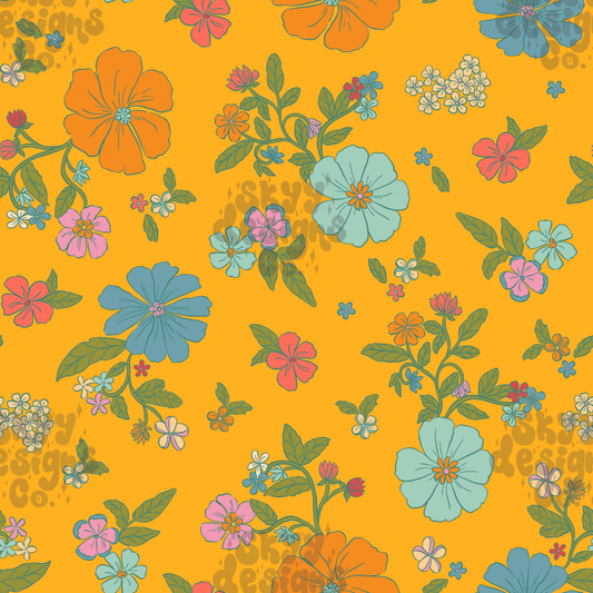 Yellow Summer Floral