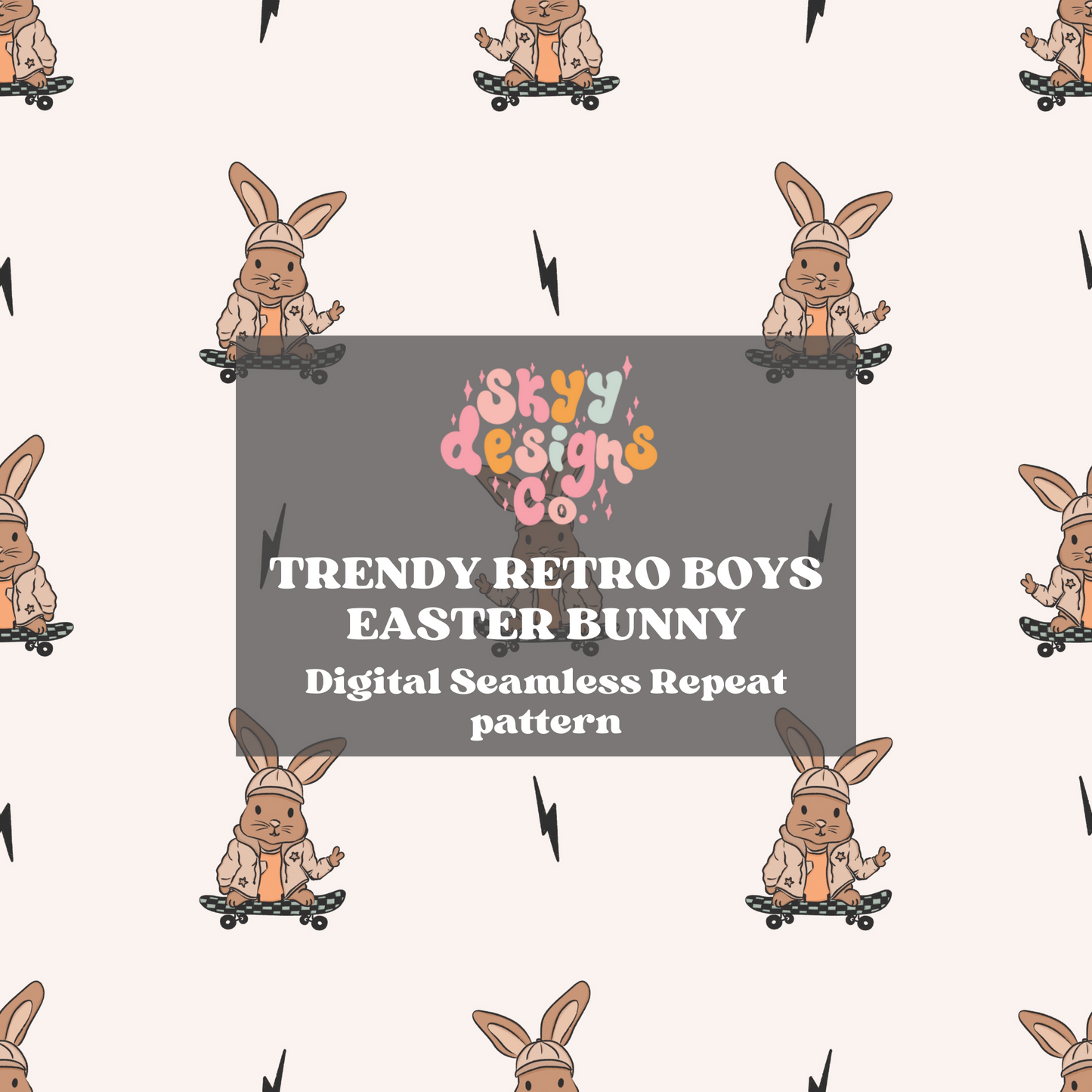 Trendy Boys Easter Pattern