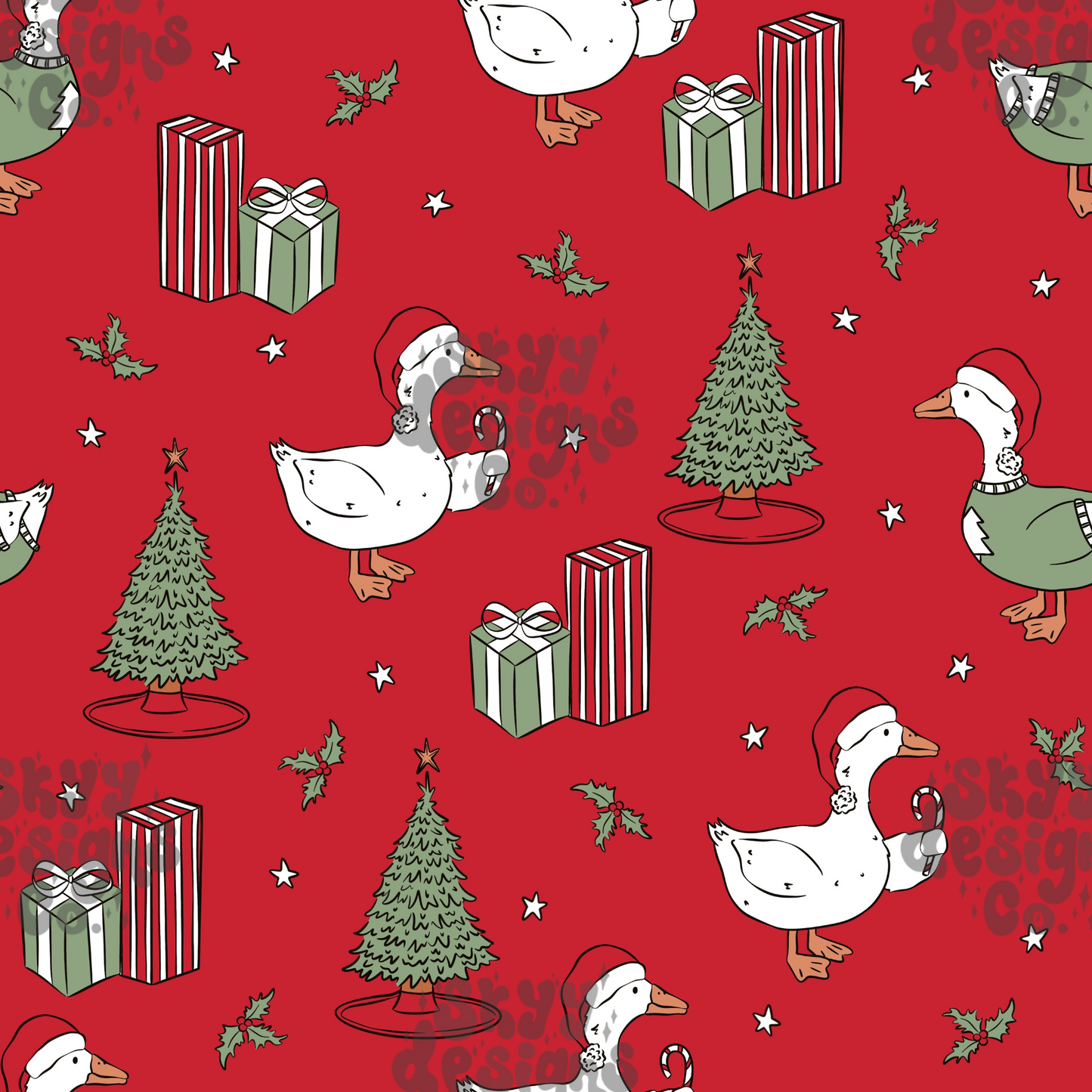 Christmas ducks