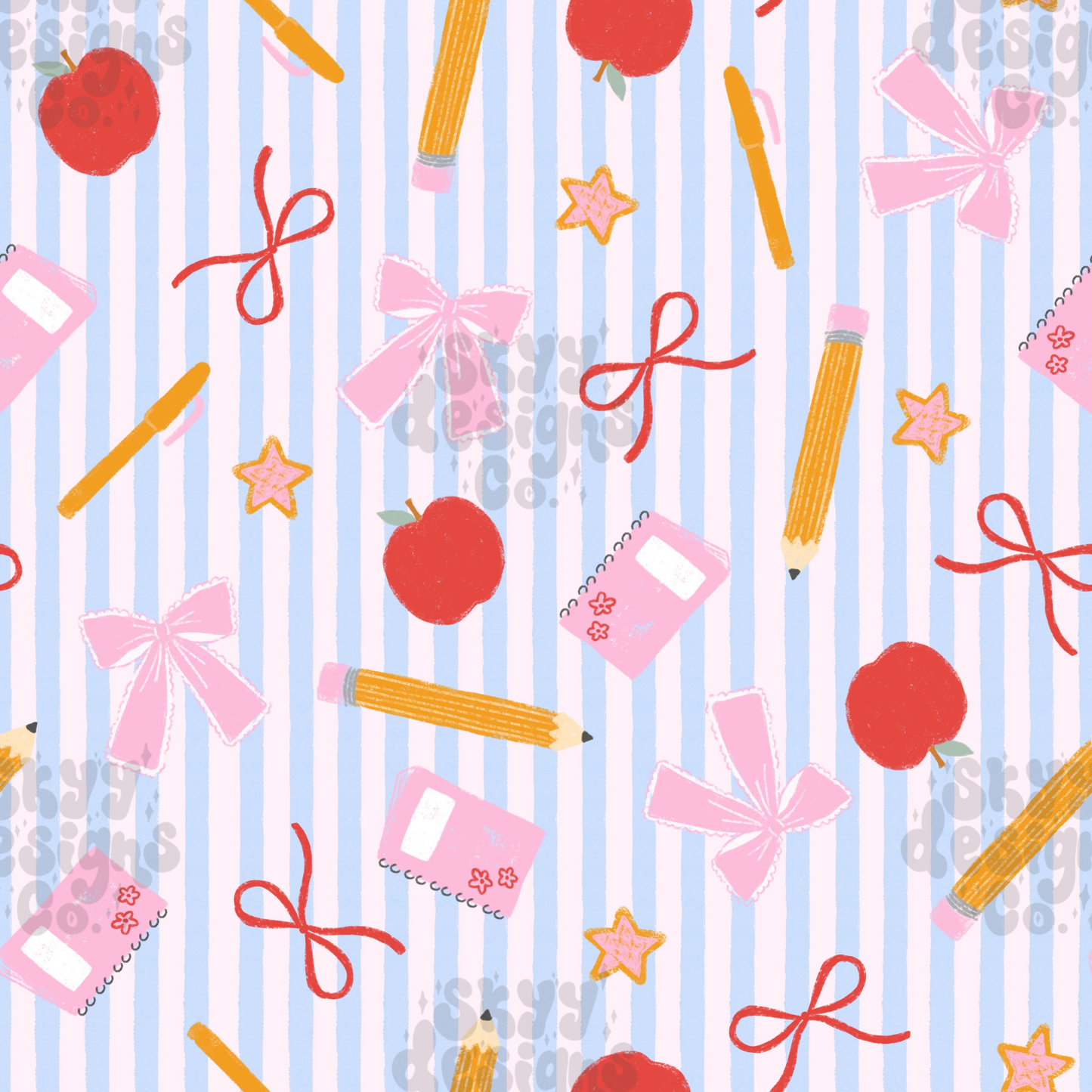 Preppy School Stripes