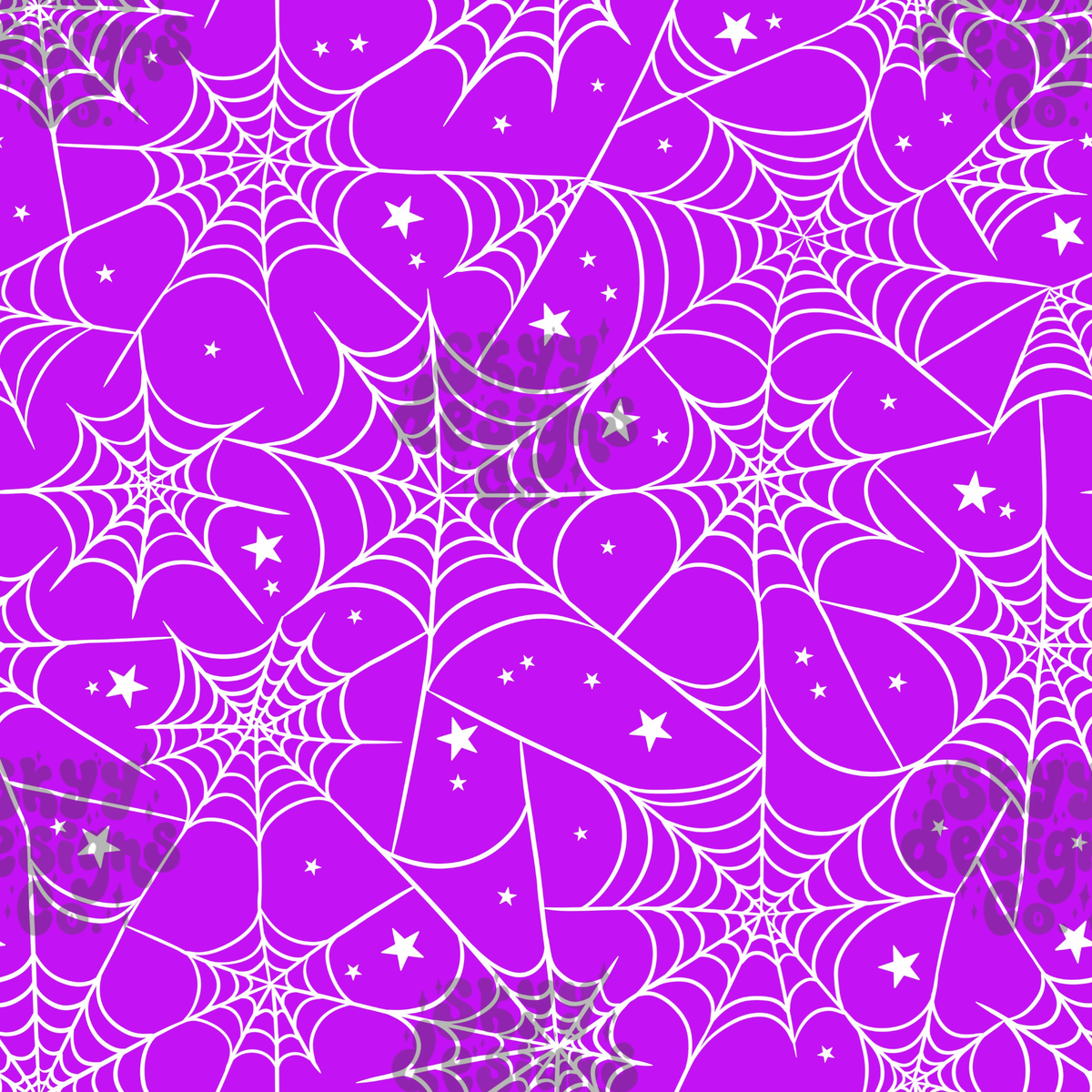 Purple Spiderweb