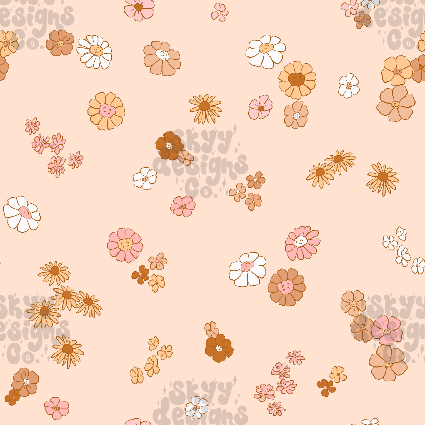 Neutral Dainty Floral