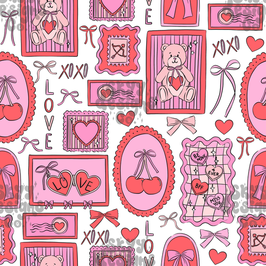 Preppy Valentine Frames