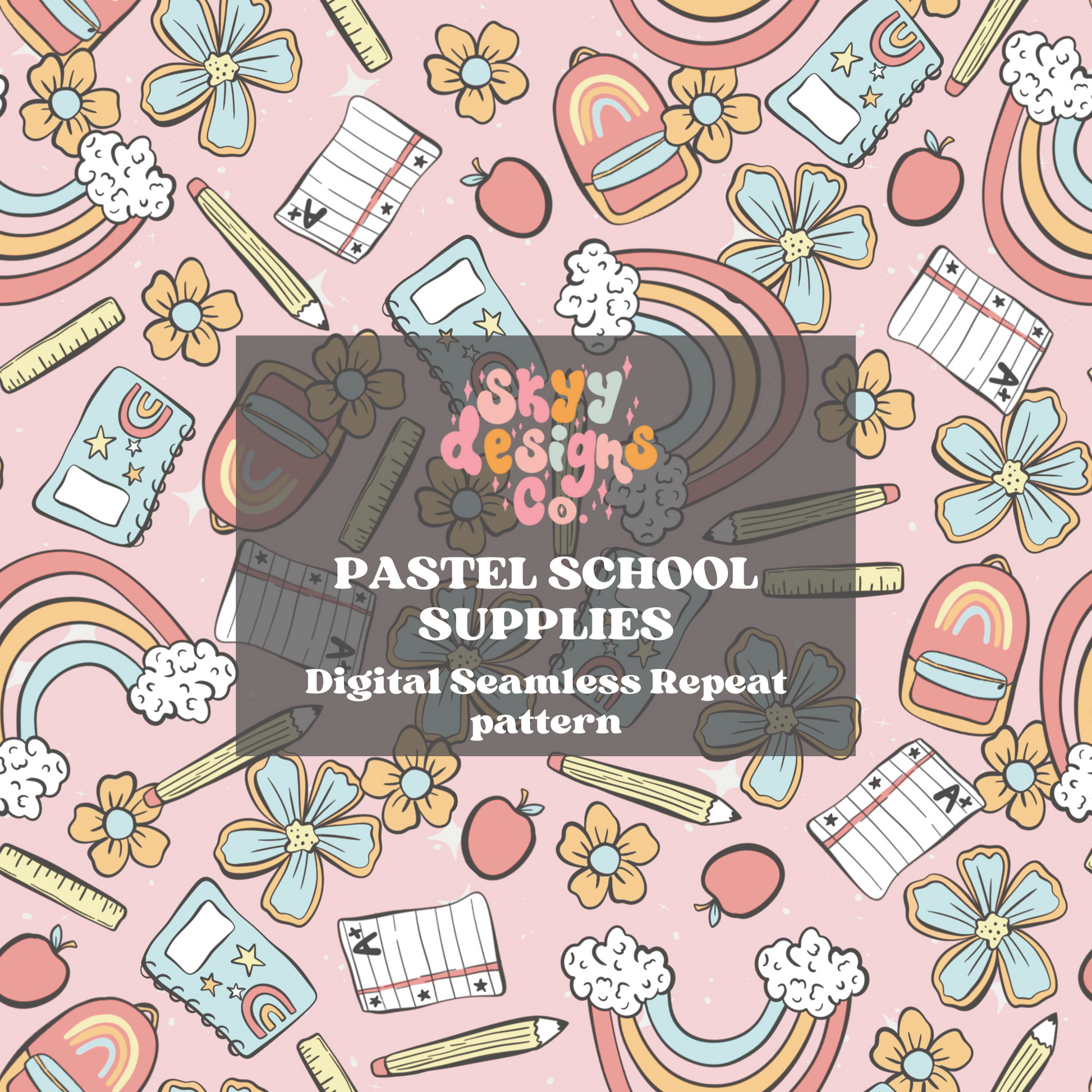 Pastel school supplies deals