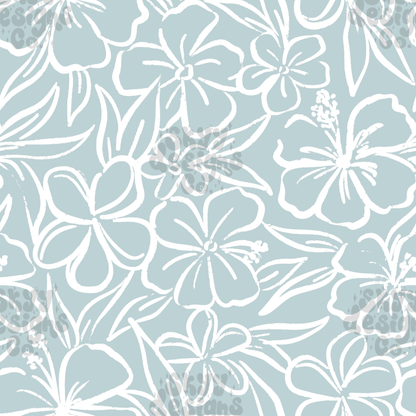 Muted Tropical Floral