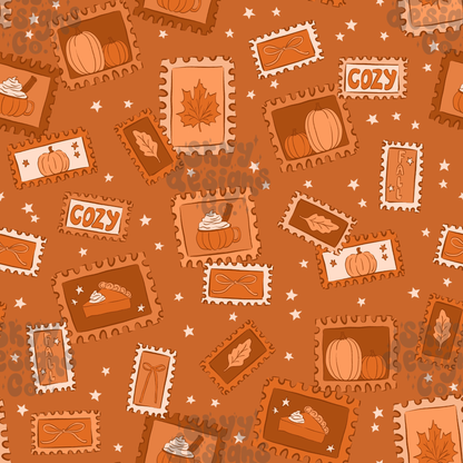 Preppy fall Stamps