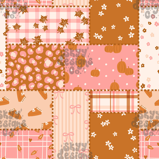 Preppy Fall Patchwork
