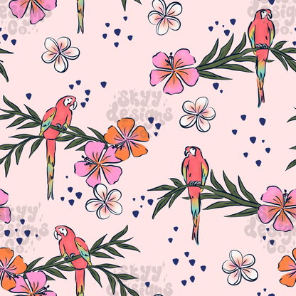 Tropical Parrots