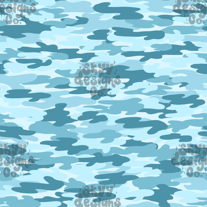 Blue Camouflage