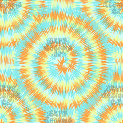 Bright Summer tie dye