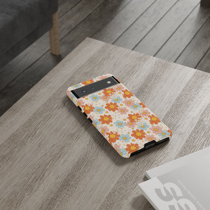 Vintage Retro Daisy Floral Phone Case