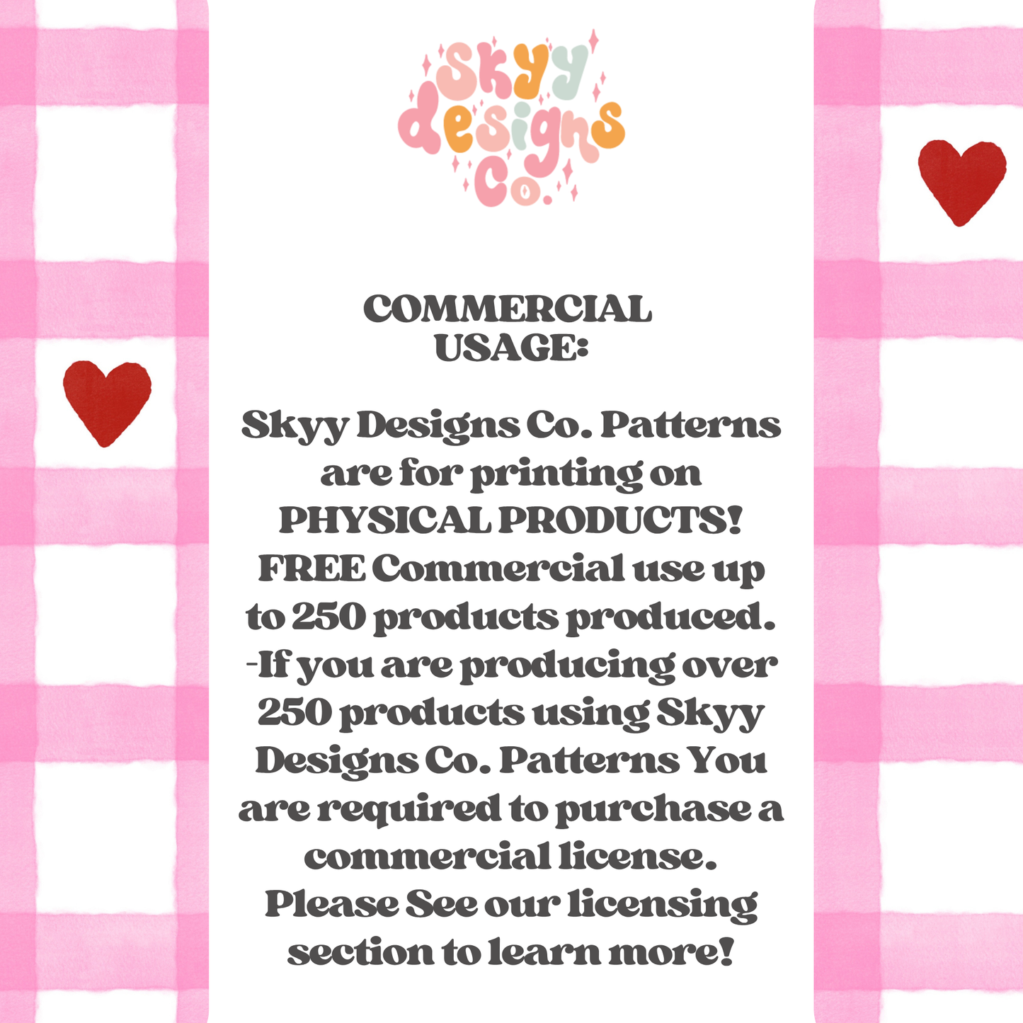 Valentine Preppy checkered hearts