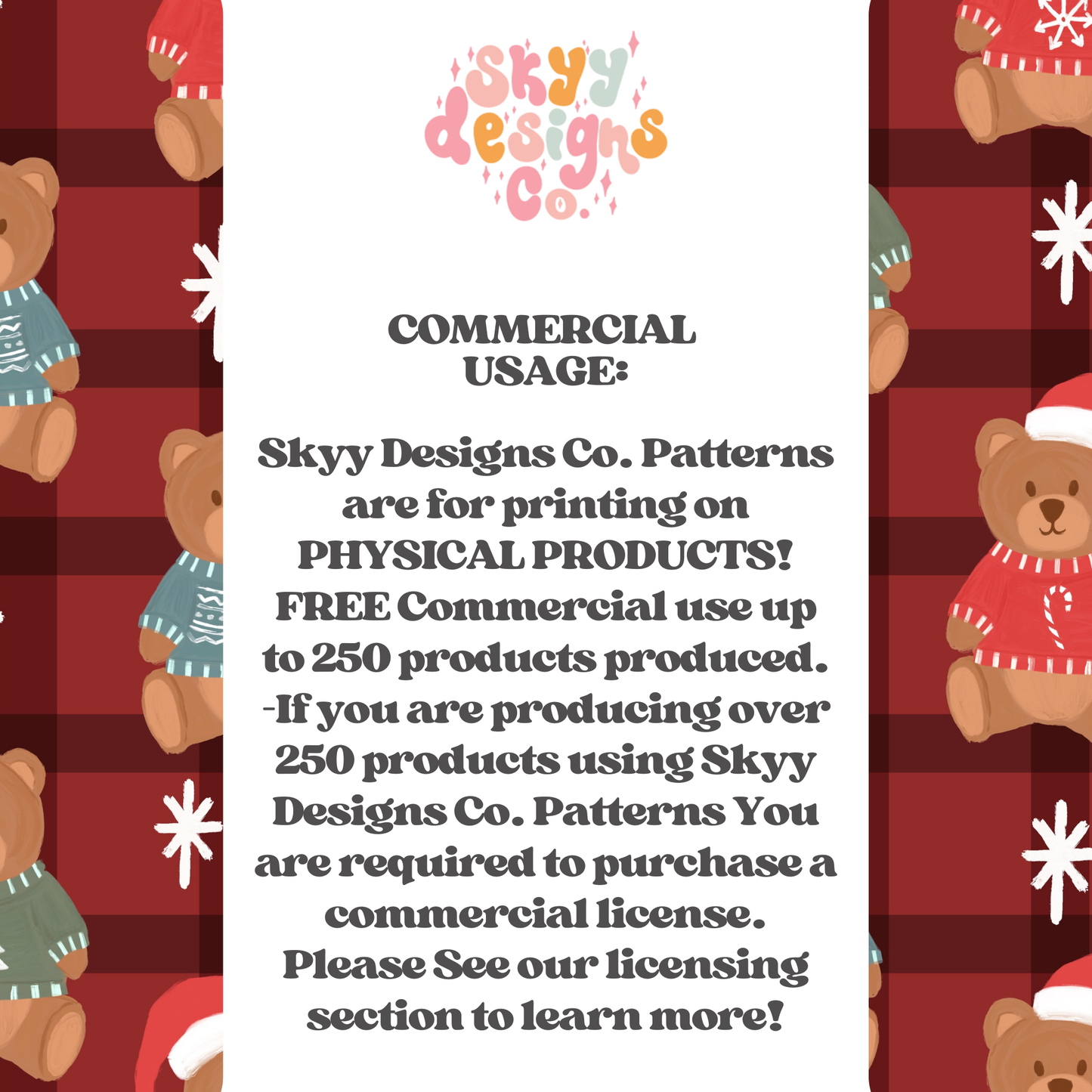 Winter Sweater Bears