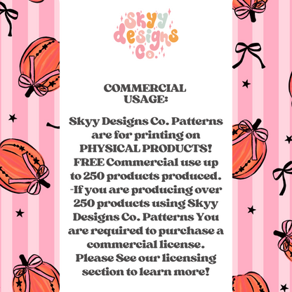 Halloween Pumpkin bow stripe