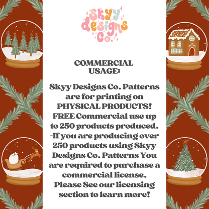 Snow globes on red background