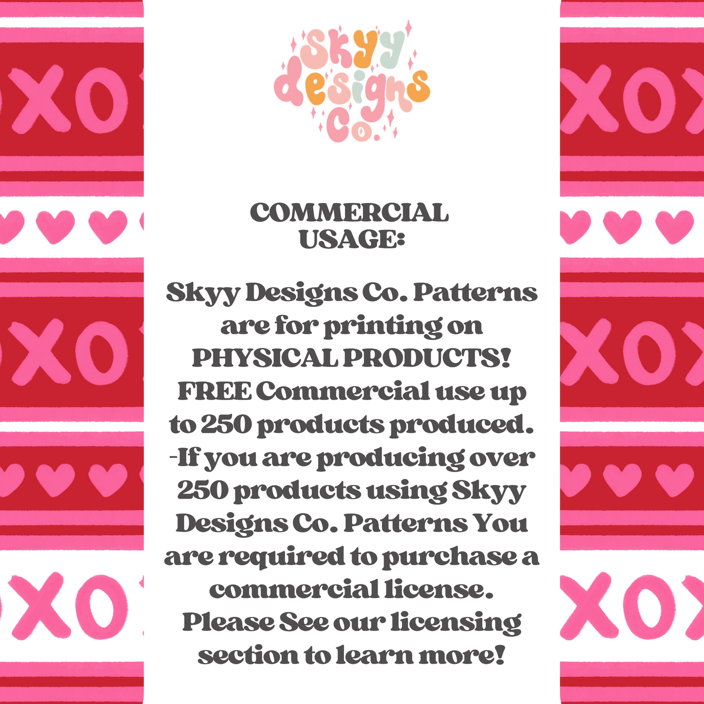 Valentine Love Stripes