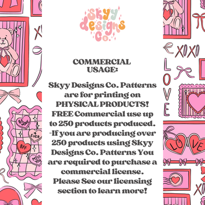 Preppy Valentine Frames