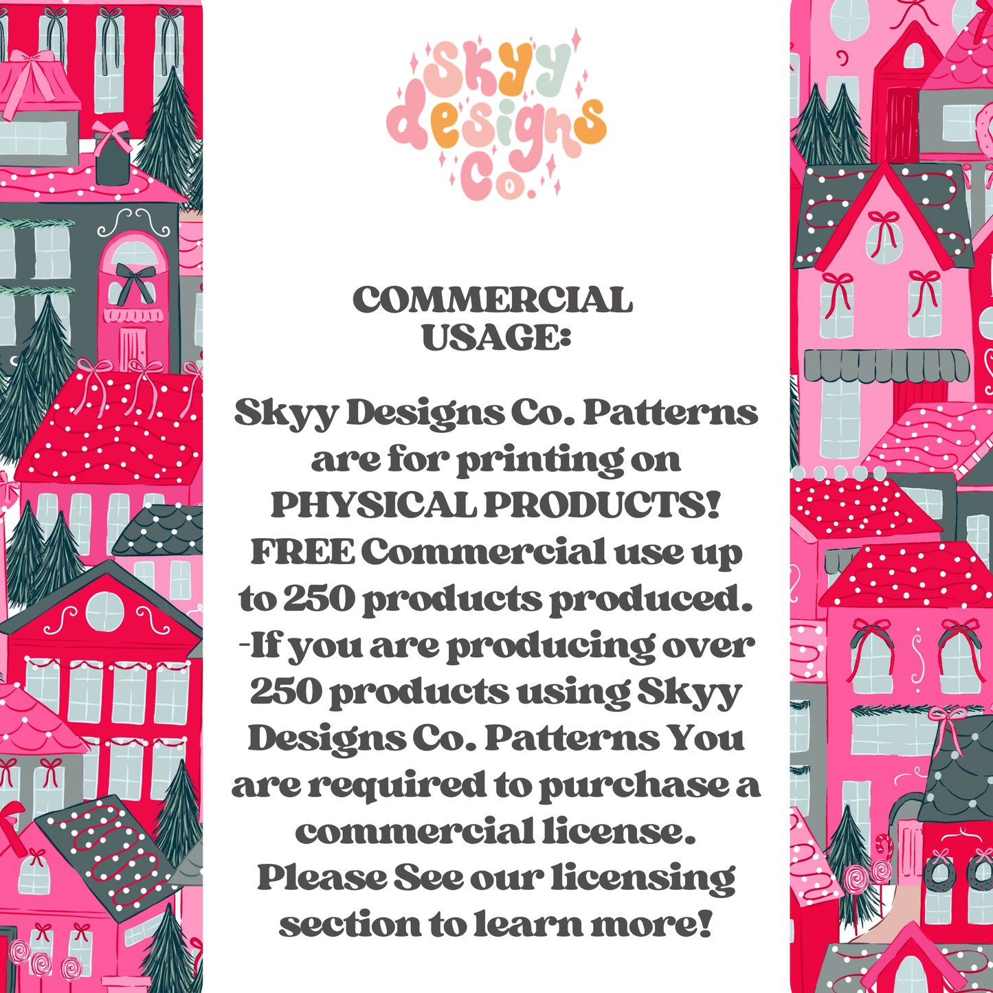 Preppy Christmas Village