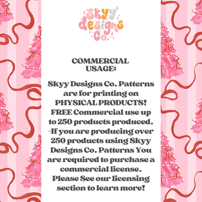 Preppy Bow Christmas trees