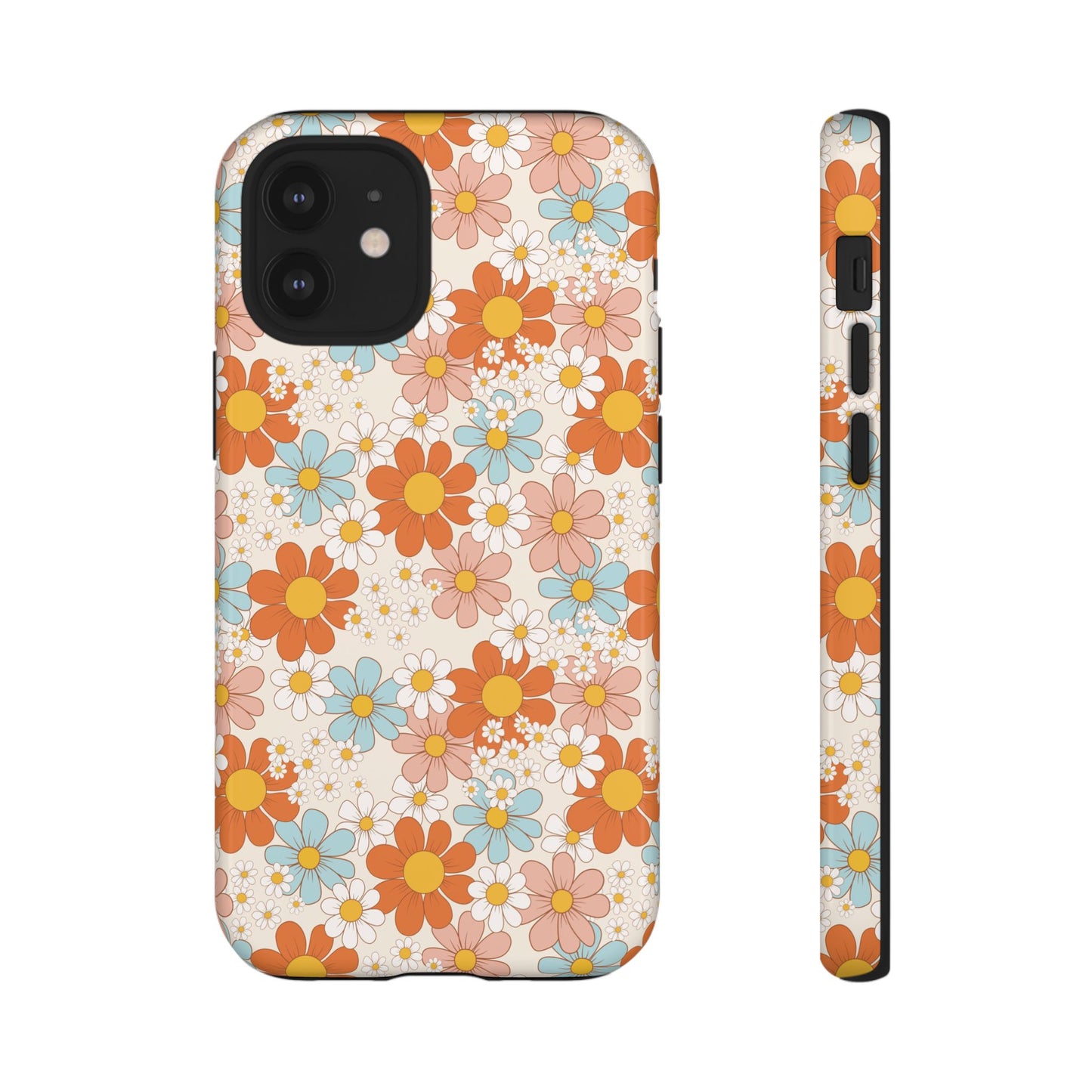 Vintage Retro Daisy Floral Phone Case