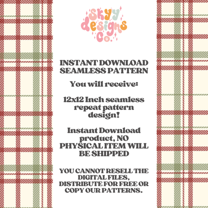 Traditional Christmas Gingham