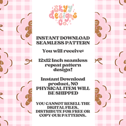 Gingham Gingerbread Patchwork