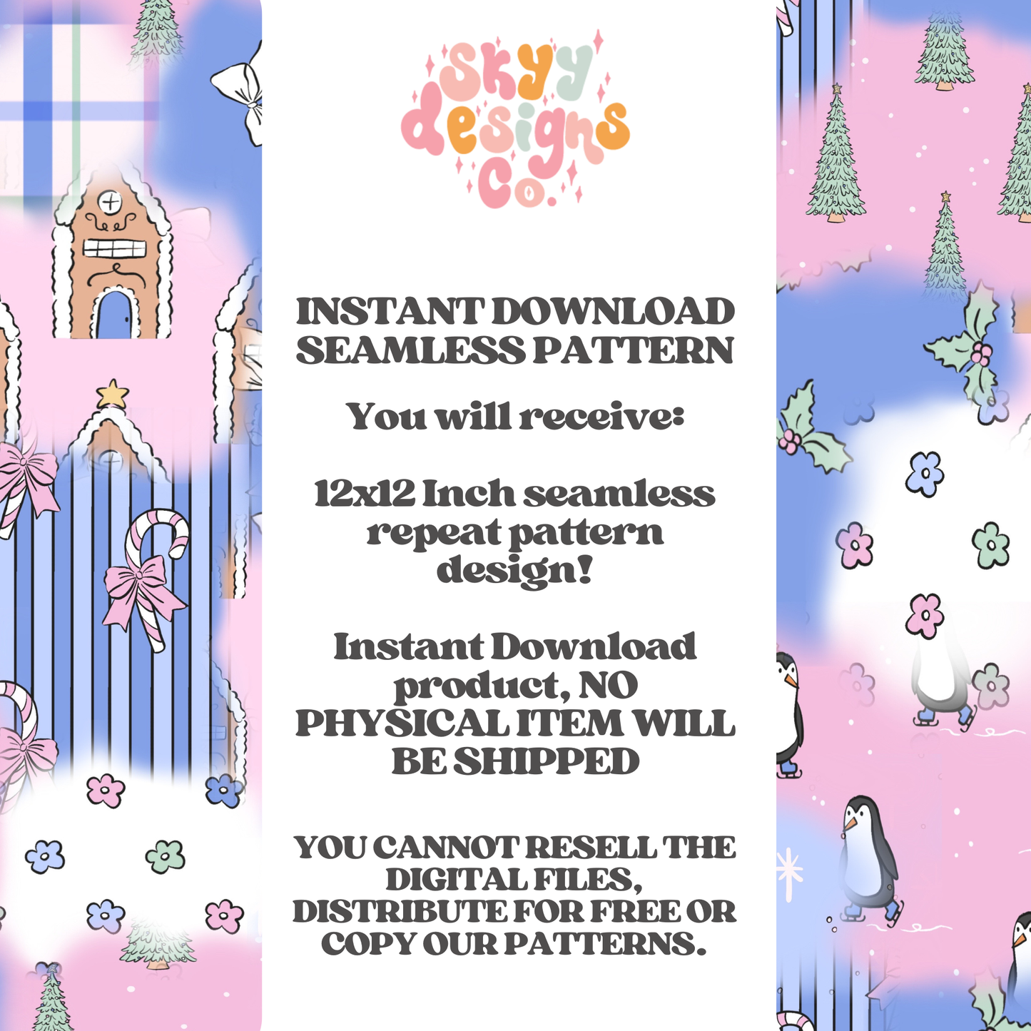 Winter Abstract Patchwork