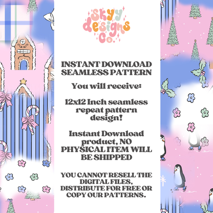 Winter Abstract Patchwork