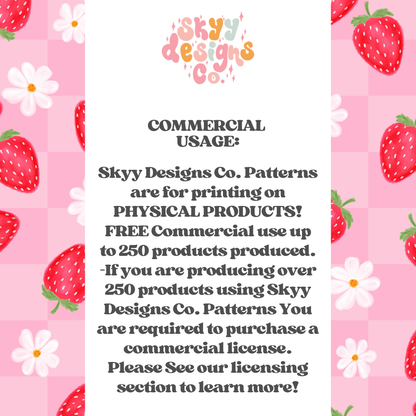 Strawberry Daisy Floral