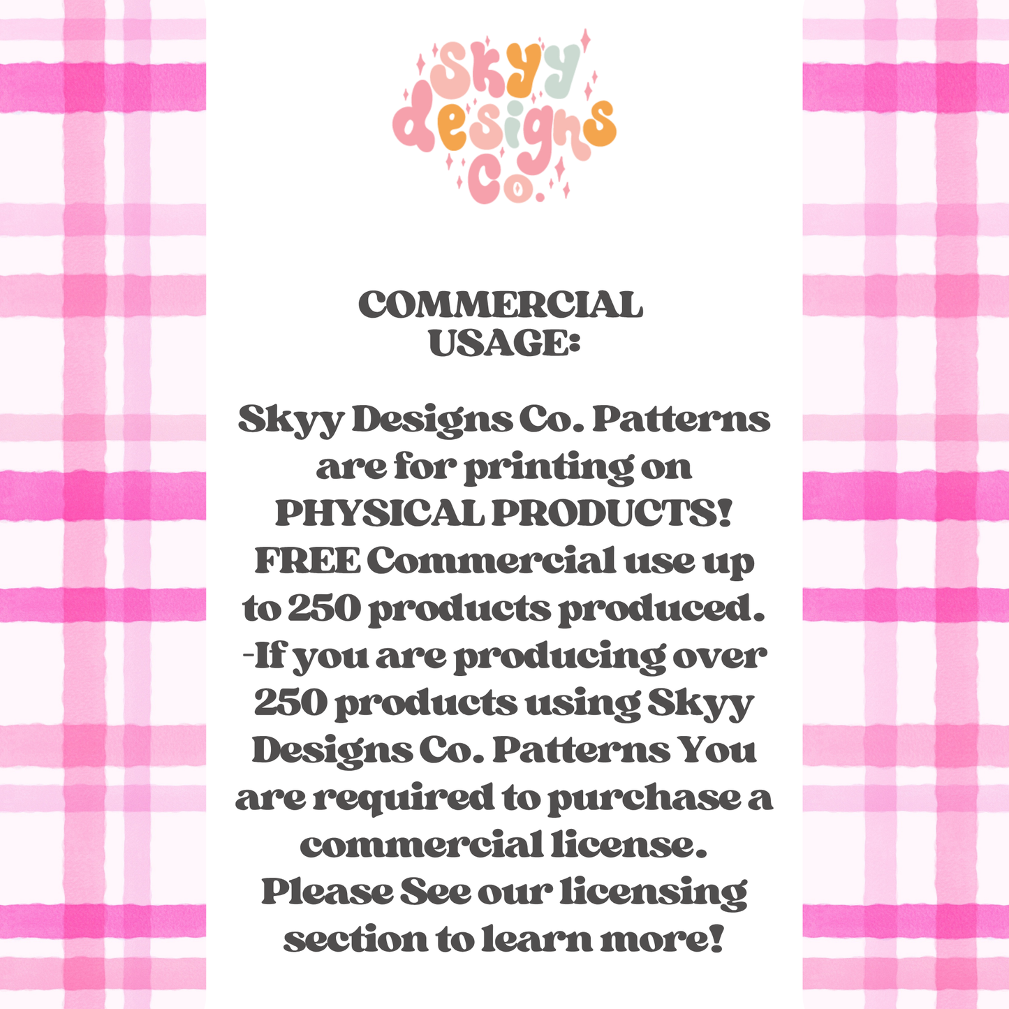 Pink Watercolor Plaid