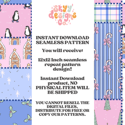 Pastel Winter Patchwork