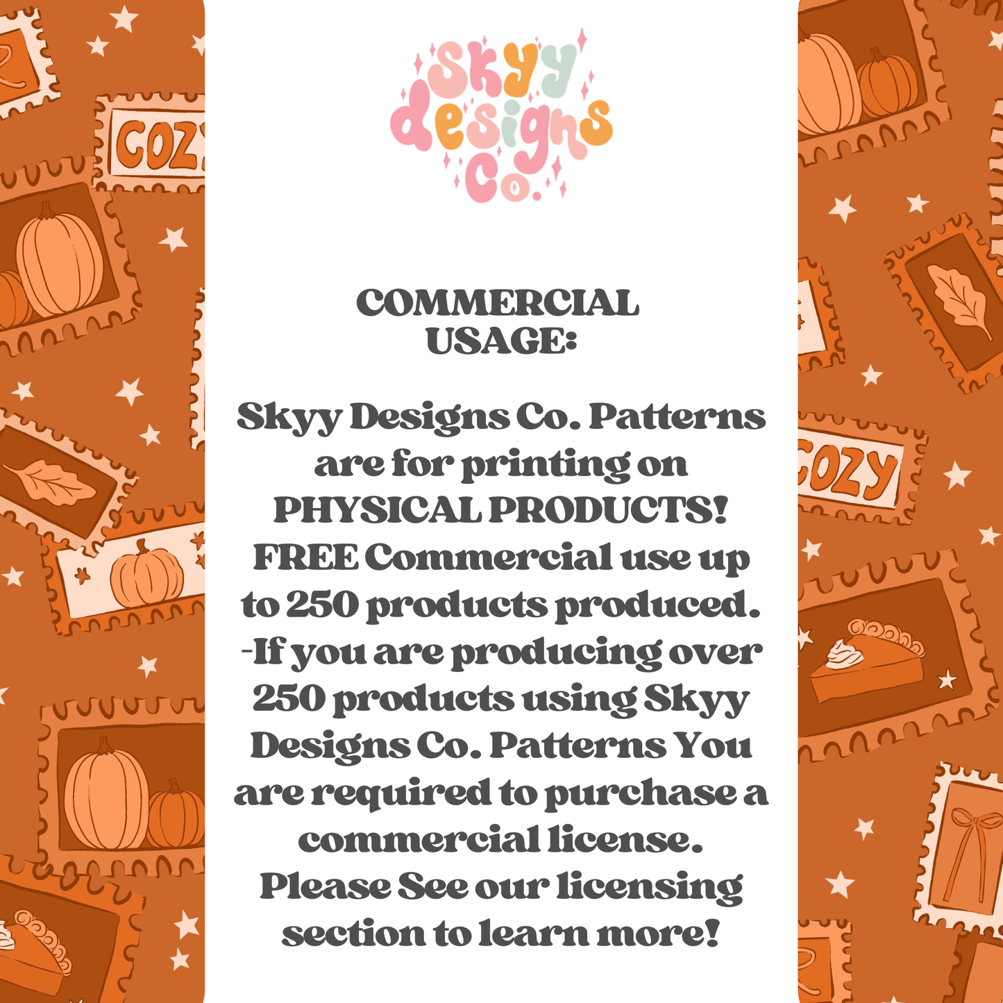 Preppy fall Stamps