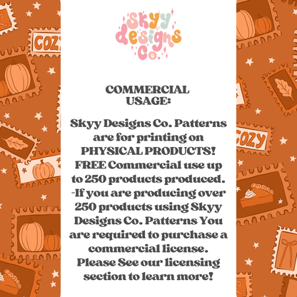 Preppy fall Stamps