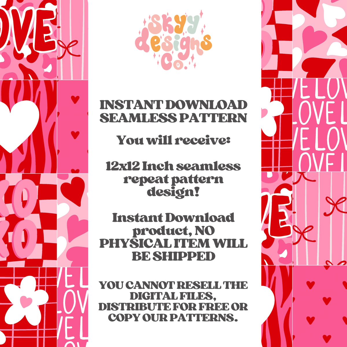 Trendy Valentine Patchwork