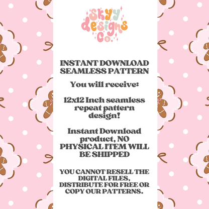Polka Dot Gingerbread Patchwork