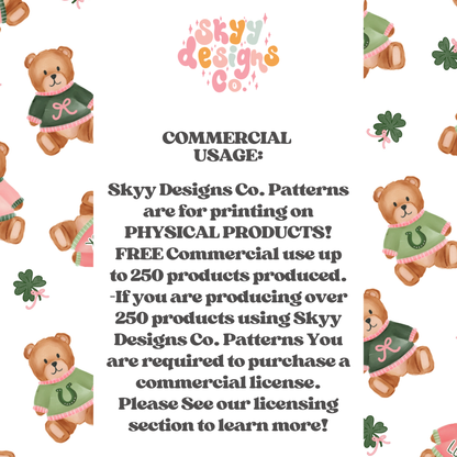 St. Patrick's Sweater Bears